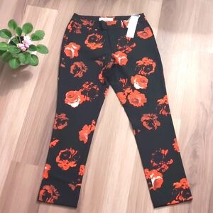 NWT Floral Trousers